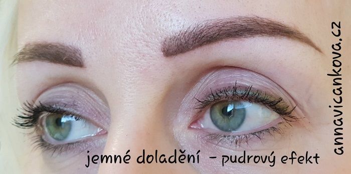 PM pudrový efekt