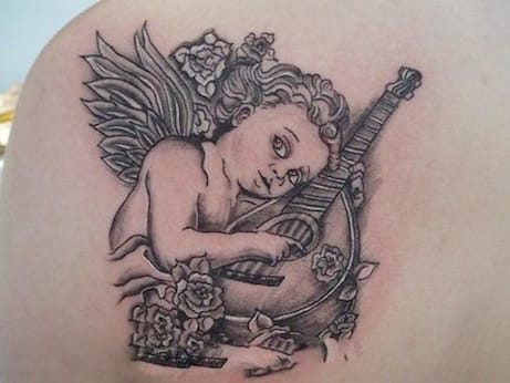 Tetování: Anděl